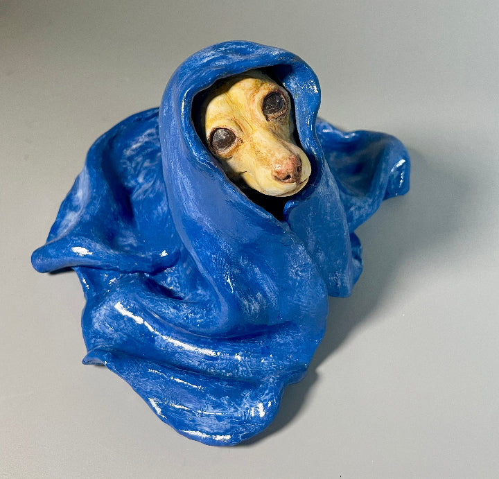 MADRE MANTA (manta azul)