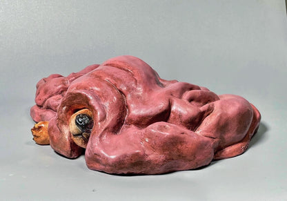 INVIERNO (manta rosa oscura)